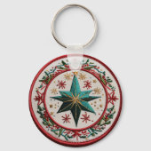 Weihnachts-Schlüsselanhänger Schlüsselanhänger (Rückseite)