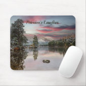 Weihnachts-Schnee-Landschaft Business Mousepad (Mit Mouse)