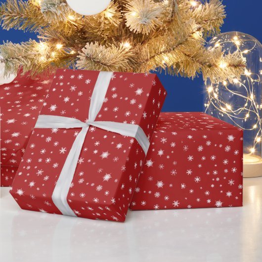 Weihnachts-Schneedecke Geschenkpapier (Feiertage)
