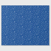 Weihnachts-Schneedecke Geschenkpapier (Flach)