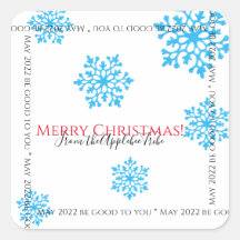 Weihnachts-Schneeflocke mit glitzerndem Blau