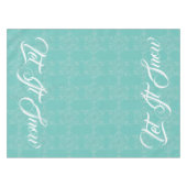 Weihnachts-Schneeflocke Schnee Frische Tablette Tischdecke (Vorderseite (Horizontal))