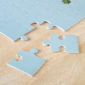 Weihnachts-Schneeflocke - Stilvolle Winterferien Puzzle (Seite)