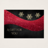 Weihnachts-Schneeflocken (Vorderseite)