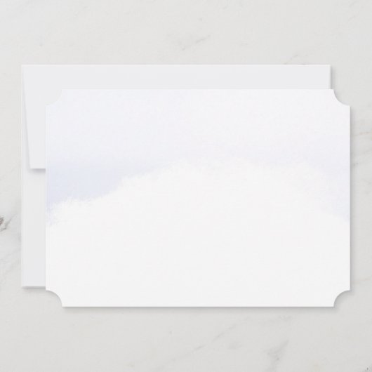 Weihnachts-Schneeflocken-Bälle, Corporate Party Einladung (Rückseite)