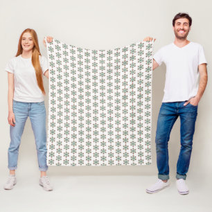 Weihnachts-Schneeflocken-Feiertags-Heim-Dekor-Deck Fleecedecke
