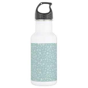 Weihnachts-Schneeflocken Frohe Weihnachten Edelstahlflasche