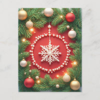 Weihnachts-Schneeflocken