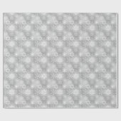 Weihnachts-Schneeflockenpapier Geschenkpapier (Flach)