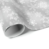 Weihnachts-Schneeflockenpapier Geschenkpapier (Rolleneckpunkt)