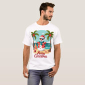 Weihnachts-Schneemann (1) T-Shirt (Vorne ganz)