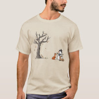 Weihnachts-Schneemann Fuchs und Reh Waldtier