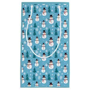 Weihnachts-Schneemann-Geschenktasche Kleine Geschenktüte