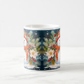 Weihnachts-Schneemann Kaffeetasse (Mittel)