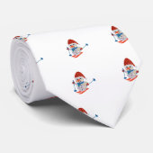 Weihnachts-Schneemann Krawatte (Gerollt)