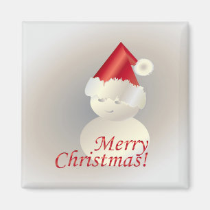 Weihnachts-Schneemann Magnet