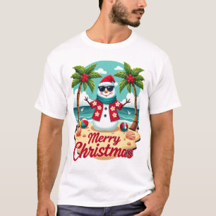 Weihnachts-Schneemann T-Shirt