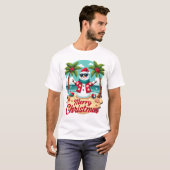 Weihnachts-Schneemann T-Shirt (Vorne ganz)
