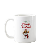 Weihnachts-Schneemann-Tasse - 330ml