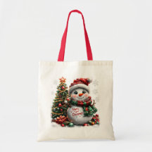 Weihnachts-Schneemann
