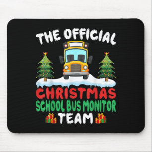 Weihnachts-Schulbus-Aufsichtsteam - Schulbus-Aufsi Mousepad