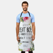 Weihnachts-Schürze für Boss-Wertschätzung danke Schürze (Getragen)