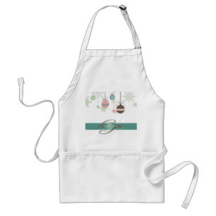 Weihnachts-Schürze im Vintage-Stil Schürze