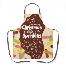 Weihnachts-Schürze Weihnachten ist besser mit Stre