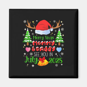 Weihnachts-Schwangerschaftsankündigung fällig im J Magnet