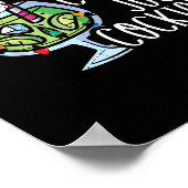 Weihnachts-Schwanz Keine Cookies Trokaler Weihnach Poster (Ecke)