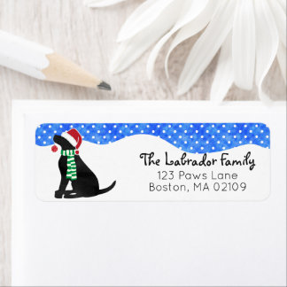 Weihnachts-Schwarzklassehund