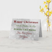 Weihnachts-Schwester & Bruder im Recht über die Me Karte (Gelbe Blume)