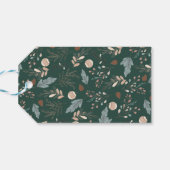 Weihnachts Script Boho Greenerity Weihnachten Geschenkanhänger (Rückseite Horizontal)