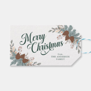 Weihnachts Script Boho Greenerity Weihnachten Geschenkanhänger