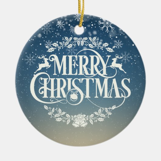 Weihnachts-Script-Vater, Vater, Papa Definition Keramik Ornament (Vorne)