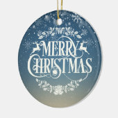 Weihnachts-Script-Vater, Vater, Papa Definition Keramik Ornament (Links)