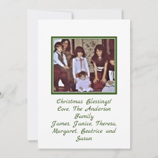 Weihnachts-Segnungen (Rückseite)