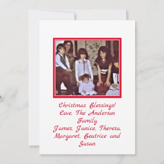 Weihnachts-Segnungen (Rückseite)