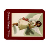 Weihnachts-Segnungen Angel Flexible Magnet (Horizontal)