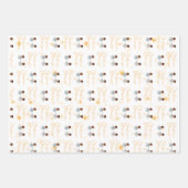 Weihnachts-Segnungen Angel Wrapping Paper - Boys Geschenkpapier Set (Vorderseite 3)