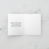 Weihnachts-Segnungen aus dem Herzen Australiens Karte (Innenseite)