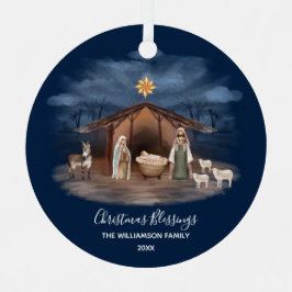 Weihnachts-Segnungen Christliche Keramik Ornament