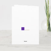 Weihnachts-Segnungen Custom Family Foto Karte (Rückseite)