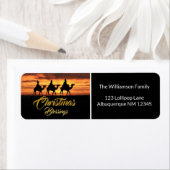 Weihnachts-Segnungen Drei Weisen reiten Kamele (Insitu)