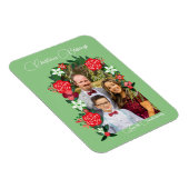 Weihnachts-Segnungen floral Magnet (Rechte Seite)