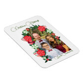 Weihnachts-Segnungen floral Magnet (Rechte Seite)