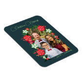 Weihnachts-Segnungen floral Magnet (Rechte Seite)