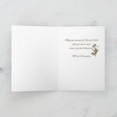 Weihnachts-Segnungen Krippe Karte (Innenseite)