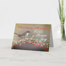 Weihnachts-Segnungen Liebe Frieden Joy, Luke 2:14