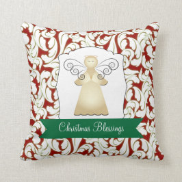Weihnachts-Segnungen mit Engel Kissen